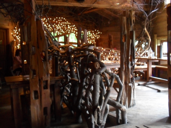 Inside the Treehouse Restaurant